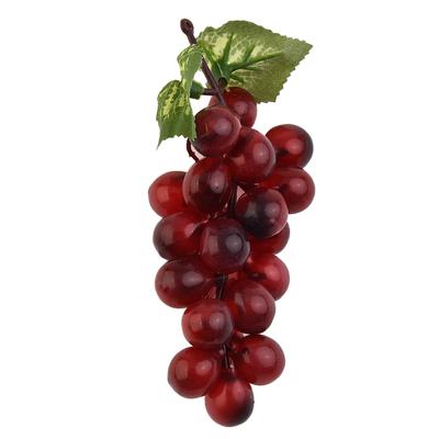 1 Bunches Simulation Grapes Artificial Grapes Bunches Corporate Gifts Home Decor Plastic Fake Fruit Props Ornament