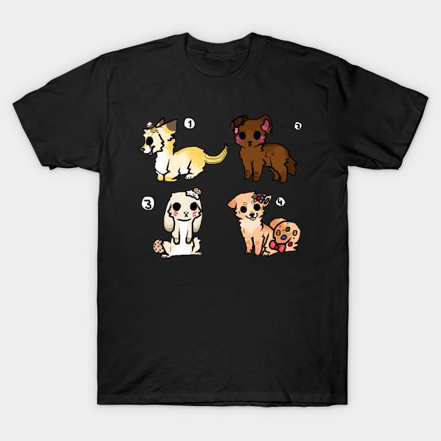 New Fashion Men T Shirt Cutie Dogs Group Print Short Sleeve Tops Tees Casual