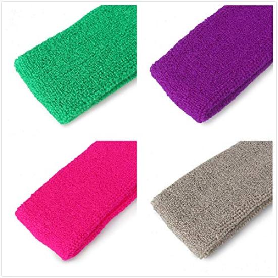 Marofusa Group and for and Face 12 12 Colors Sweatbands, Purchase, Moisture-Wicking, Quick-Drying, Stretchy, Antibacterial, Odor-Resistant Sports,