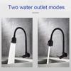 Stainless Steel Wall Mounted Faucet Single Cold Water Tap 360 Rotating Spout Washing Faucet Folding Neck Bathroom Kitchen Tap