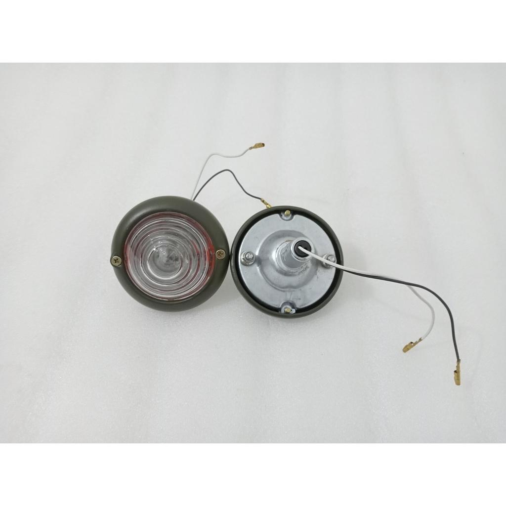 Parking Turn Signal Indicator Clear Glass Light For Willys Jeeps |Fit For