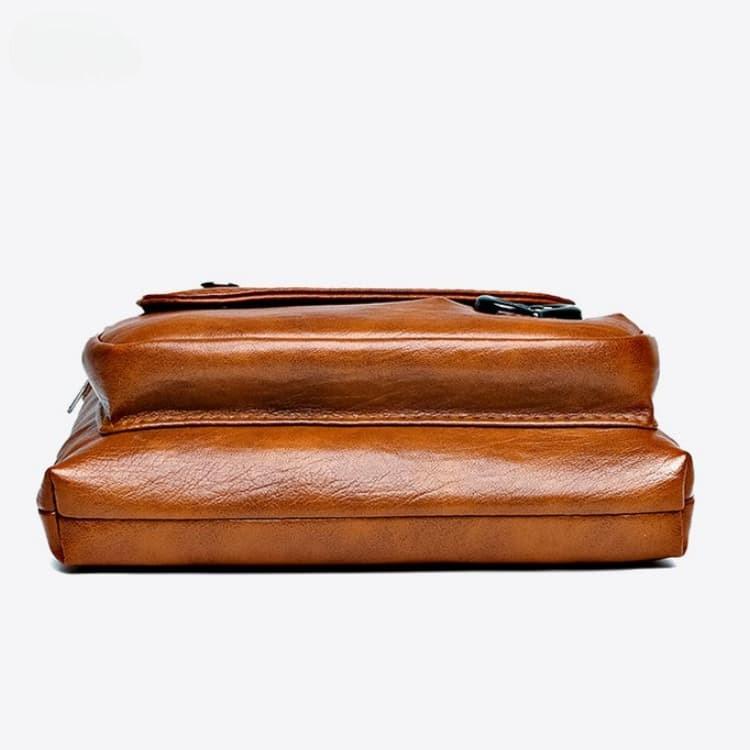 Damen weiche Lederschulter-Crossbody-Tasche Münzbörse
