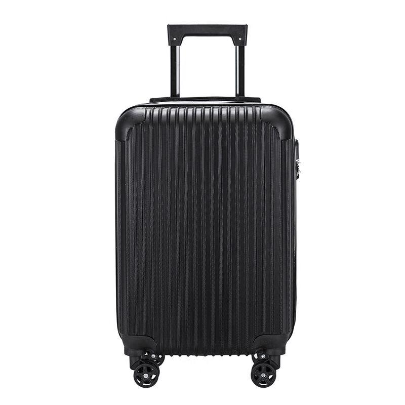 OEING 20-inch Black Universal Wheel Trolley Luggage 20 inch