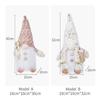 Christmas Elf Gnome Doll with Led Light Glowing Faceless Doll Figure Christmas Decorations For Home Navidad Noel Children's Gift