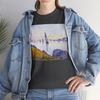 Paul Signac 'Evening Calm' Art Print T-Shirt and Kids Tshirt, Vintage Art Apparel