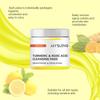 Jaysuing Turmeric Acid Facial Cleansing Pad Gentle Deep Cleanser For Pores And Dark Spots