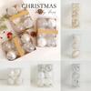 Festive Decoration Christmas Kit Painted Ornaments Home Party Decor Supplies
