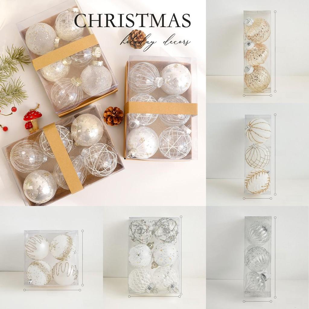 Festive Decoration Christmas Kit Painted Ornaments Home Party Decor Supplies