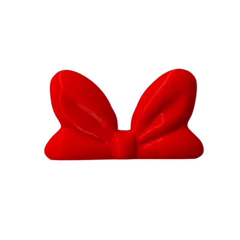 Bow-Shaped Screen Decorator Computer Monitor & Car Vent Decoration Stress Fidget For Girls, Plastic Ornament For Home Office