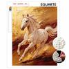 Majestic Horse Pearl Kit 5D DIY Rhinestone Art Craft for Home Desktop Decoration Relaxing Handmade Gift