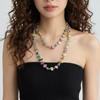 Böhmische Lange Halskette Stapelbare Kette Choker Modeschmuck Zubehör Damen Mädchen
