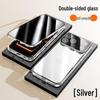 iPhone 17 Pro Max Dubbelzijdige Metalen Magnetische Glazen Hoes door Wanmagwang: Valbestendige Harde Schaal