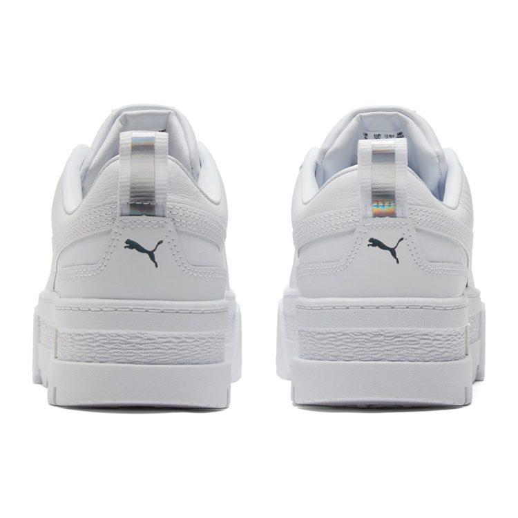 Puma Zapatillas de Skate Mayze Lth Iridescent para Mujer Blancas 387269-01
