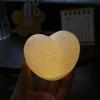 Pink White Heart Shaped  LED Lamp Atmosphere Decoration Ambient Light  Wedding