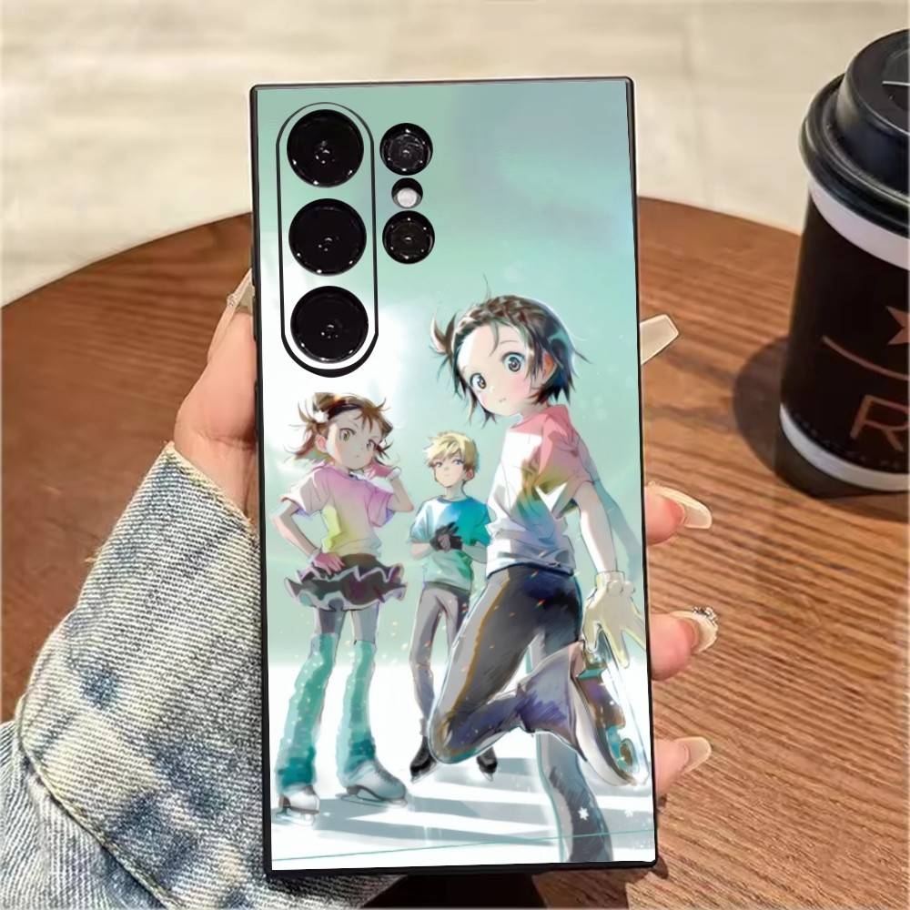 I-Inori M-Medalist Skating Anime Phone Case For Samsung S25,S24,S21,S22,S23,S20,Ultra,S26,Plus,Fe,Note,5G Black Cover