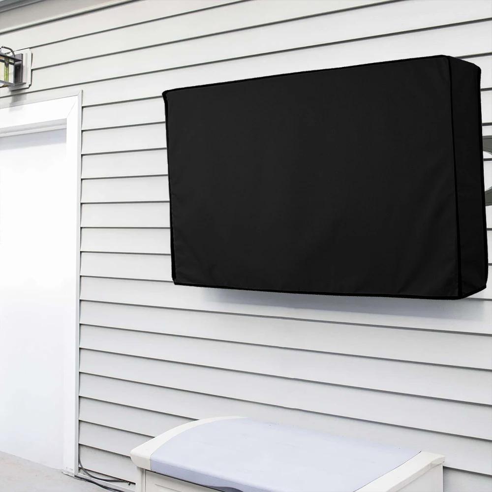 Outdoor TV Cover 32" 40" 46" 50" Protect TV Screen For Garden Patio Weatherproof Resistant Protect Bag