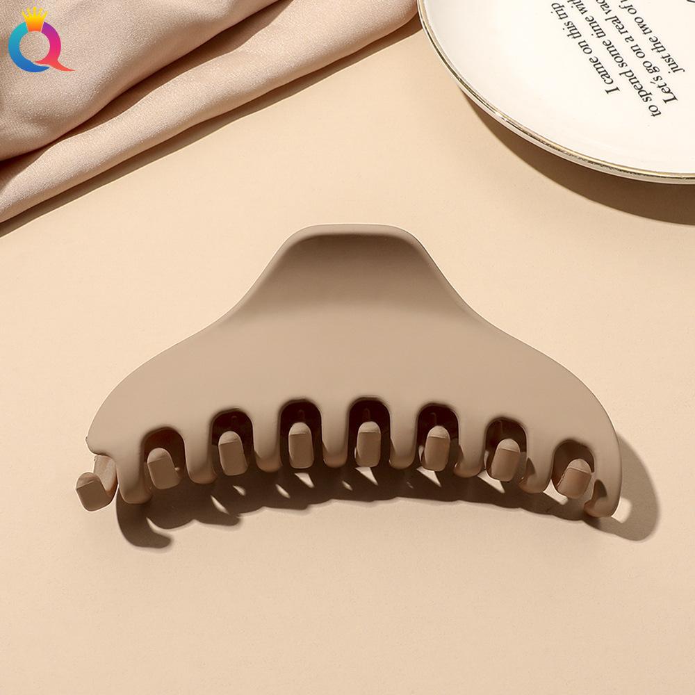 Daily Head Wear Set Women Fashion Claw Clip   Solid Coffee Black Acrylic Large Hair Claw Korea for Girl Clip Barrette Hair Accessories