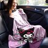 1pc. Kuromi Cute Cartoon Character Soft Warm Blanket for Home Office Outdoor Gift All Seasons