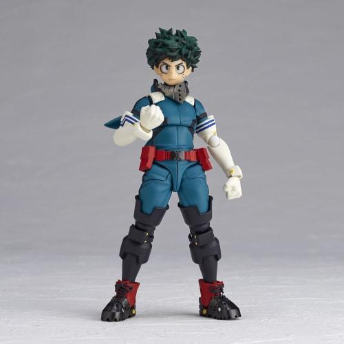 Kaiyodo Revoltech Amazing Yamaguchi My Hero Academia Izuku Midoriya, Approximately 150mm Tall, Non-scale PVC & ABS Painted Action Figure