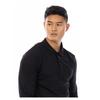 Peter Werth Mens Embroidered Long-Sleeved Polo Shirt