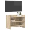 TV Cabinet 60 x 33 x 47 cm Sonoma Oak Particleboard