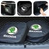 AAABS1 For Skoda Car Charging Cable Rechargeable Gun Storage Bag Kamiq Karoq Octavia 2 3 Rapid Scala Kami Fabia VII VRS