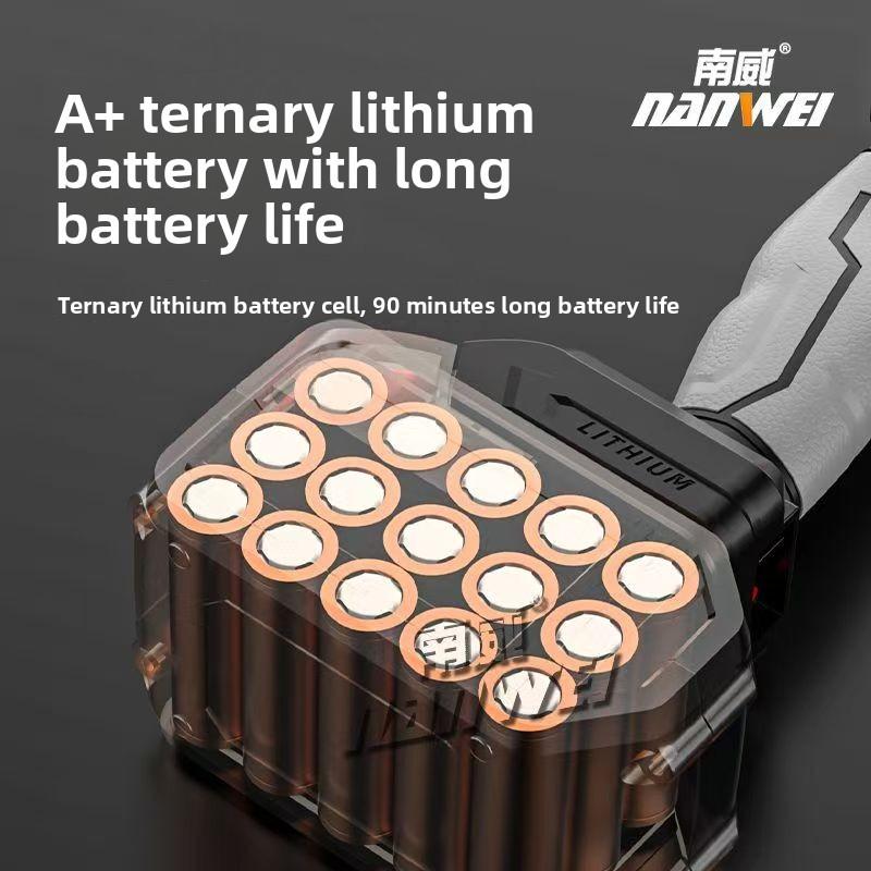 NANWEI Professional Brushless Lithium Battery Hot Melt Welder, Rechargeable High-Power Welder, PPR Water Pipe Household Hot Melt Pipe Welder