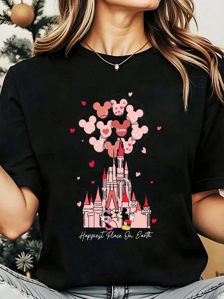 TShirt Cute Mickey Valentines Unisex S