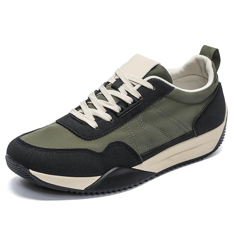 Summer breathable sneakers Forrest Gump shoes low-top lace-up canvas shoes large size shoes 39