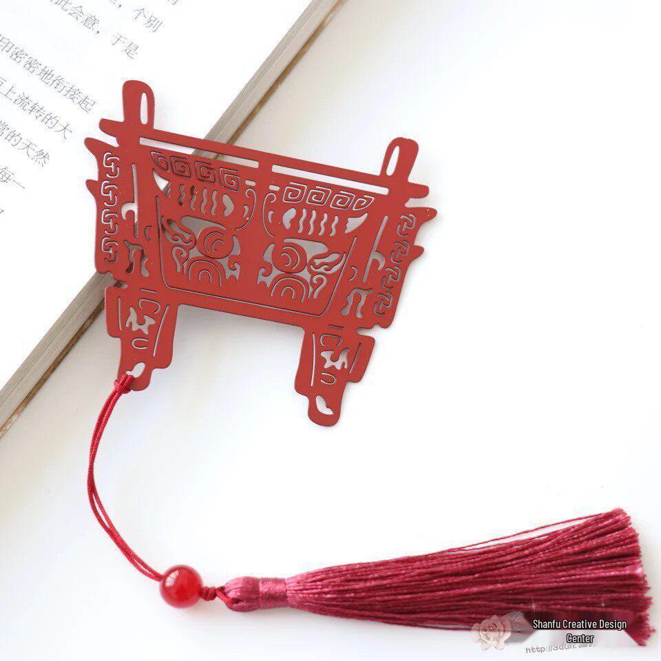 Panda Palace Museum Classical Bookmark - Cultural & Creative Gift for Teachers