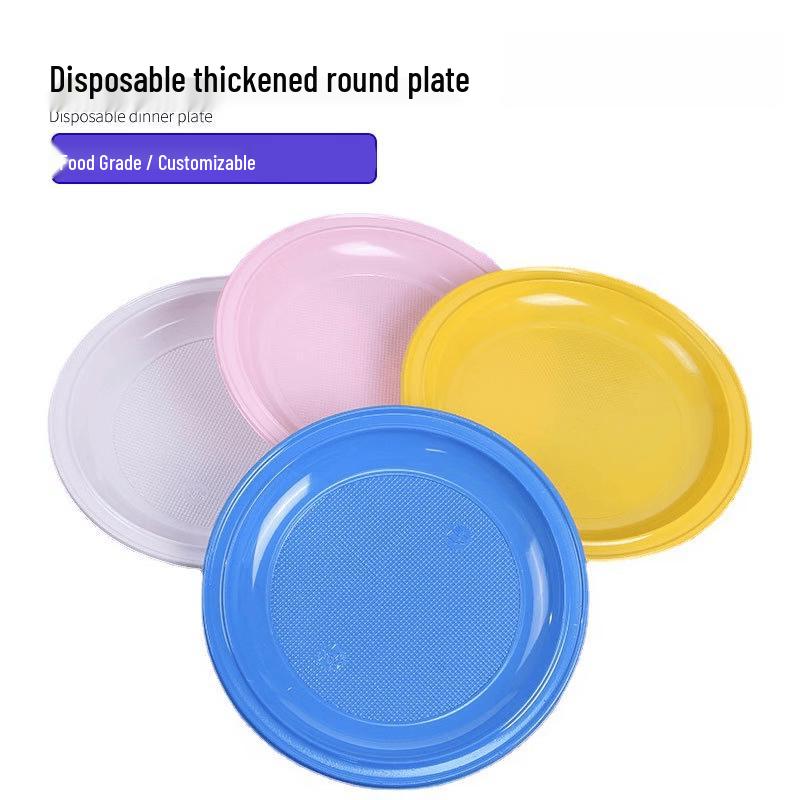 

Disposable PS Round Dinner Plates
