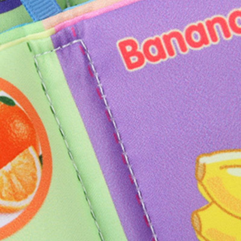 1 szt. Montessori 3D Dotyk Wysoki Kontrast Książeczka z Tkaniny Miękkie Książeczki dla Niemowląt Zabawki Sensoryczne Wczesna Nauka Gry Edukacyjne dla Dzieci