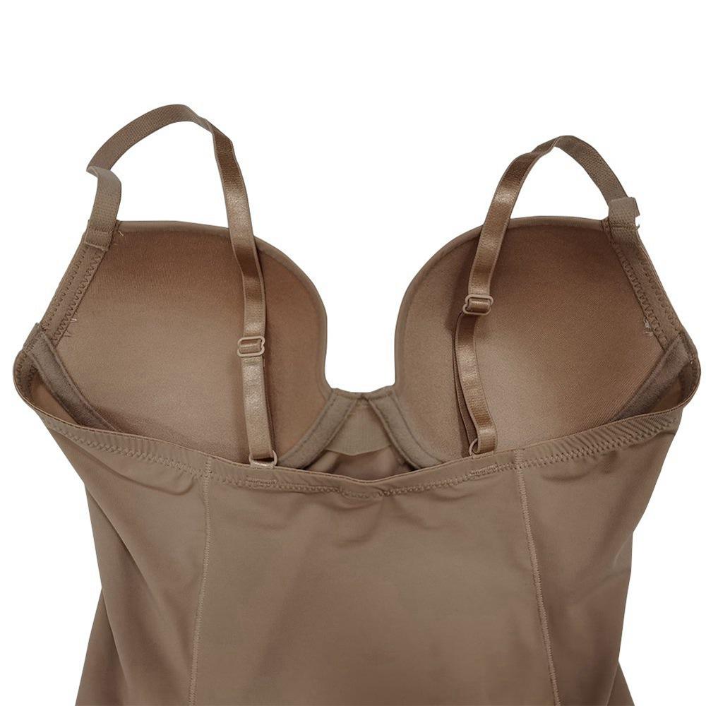 Women Shapewear Slimming Bodysuit Full Slips Waist Trainer Body Shaper Control Butt Lifter Corset Dress