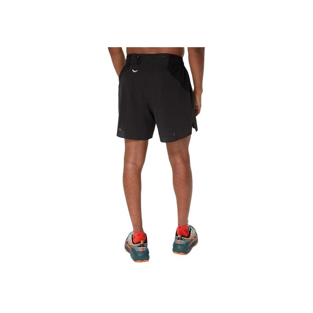 Asics Fujitrail Loose Fit Comfortable Breathable Casual Shorts Men shorts Black 2011D268-001