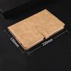 School Notebook 200 Pages Leather Cover Sewing Binding  School Supplies A5A6 Hardcover Diary Leather Diary