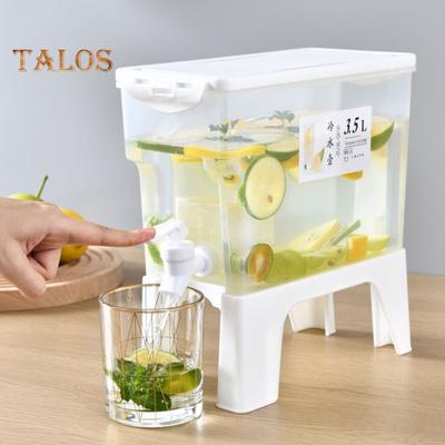 1 Set Safteimer, leicht zu öffnende Ausgabe, reibungslose Wasserabgabe, praktischer Wasserkocher für Limonade und Getränke, Küchenversorgung
