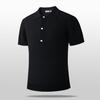 Ice Silk Short-sleeved POLO Shirt For Men, Casual Versatile T-shirt, Polo Shirt, Lapel Knitted Shirt, T-shirt Top