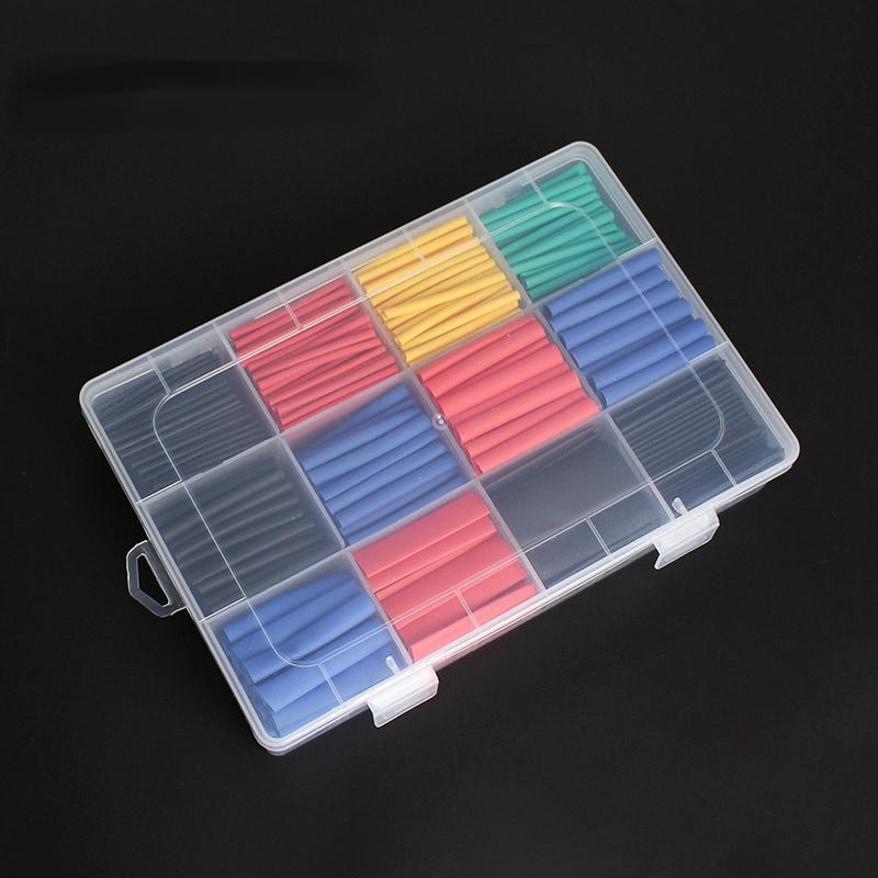Heat Shrink Tube Shrink Wrapping Assorted Kit Wire Cable Thermoretractile Sleeving Thermoresistant Tube Insulation
