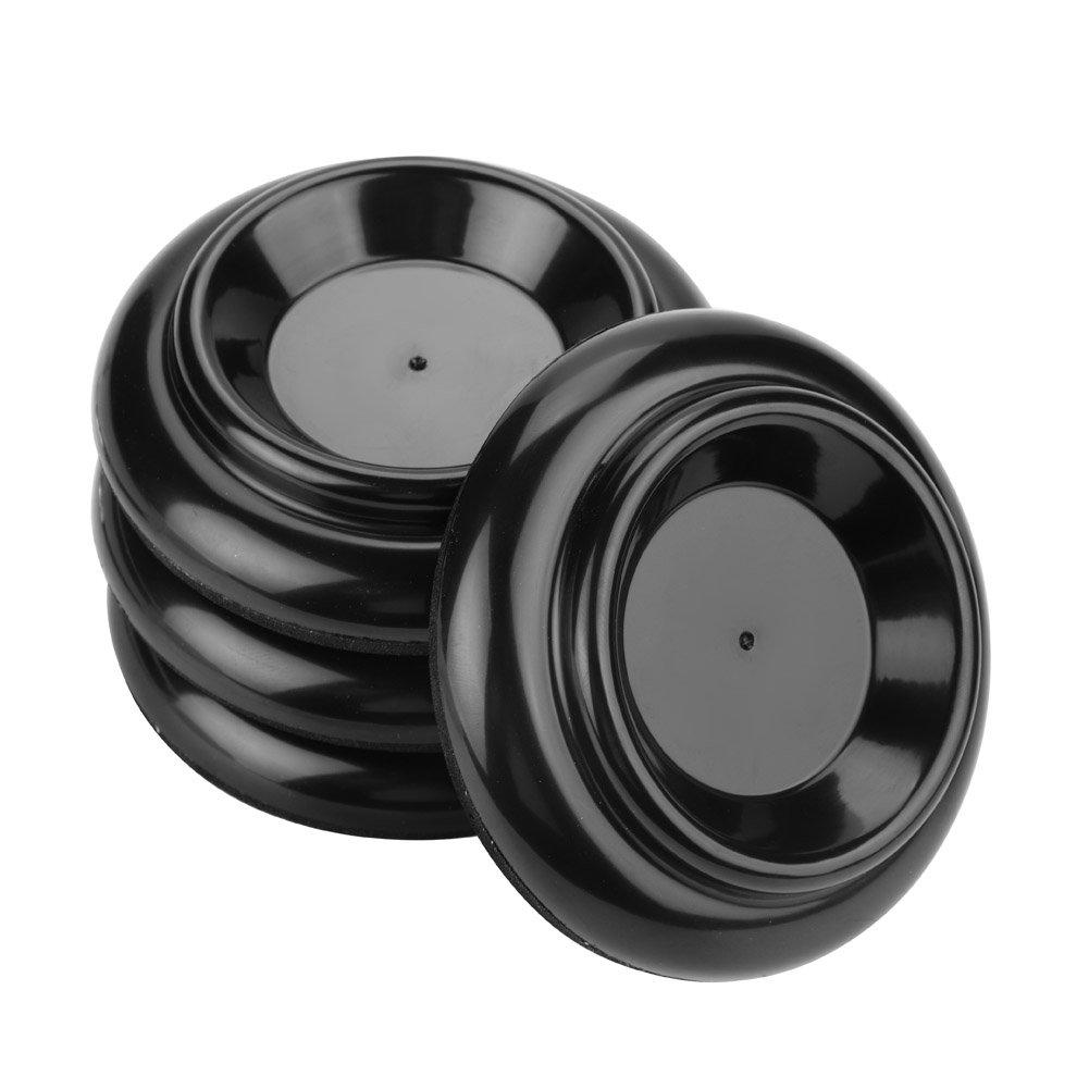 Piano Caster Cup Set Wheel Cups with Slip and Foot Pads for Upright Pianos (4 pieces) Resistance, Stability, Load-Bearing Capacity, Pressure-Resistant