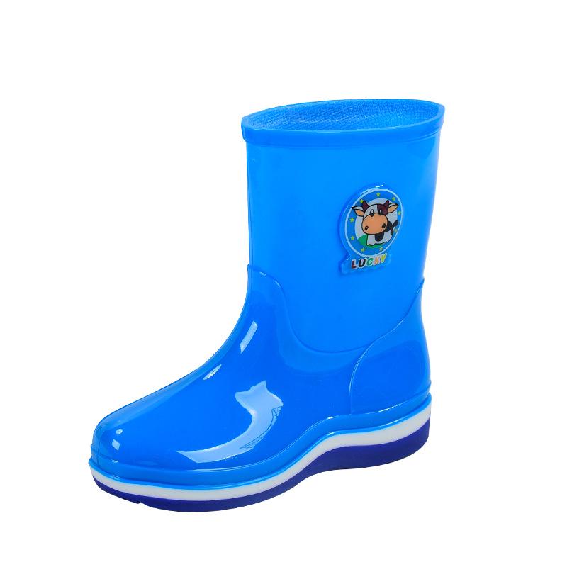 Kids' Non-slip Waterproof Rubber Rain Boots for Boys & Girls