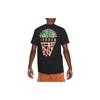 Air Jordan DNA Casual Sport Knit Crew Neck Short Sleeve T-Shirt Men Tops Black CZ8060-010