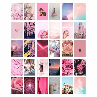 10/30 buc. DIY roz estetic perete colaj kit flori mare poster murală cameră imagine decorativă modern bar studiu decorare acasă