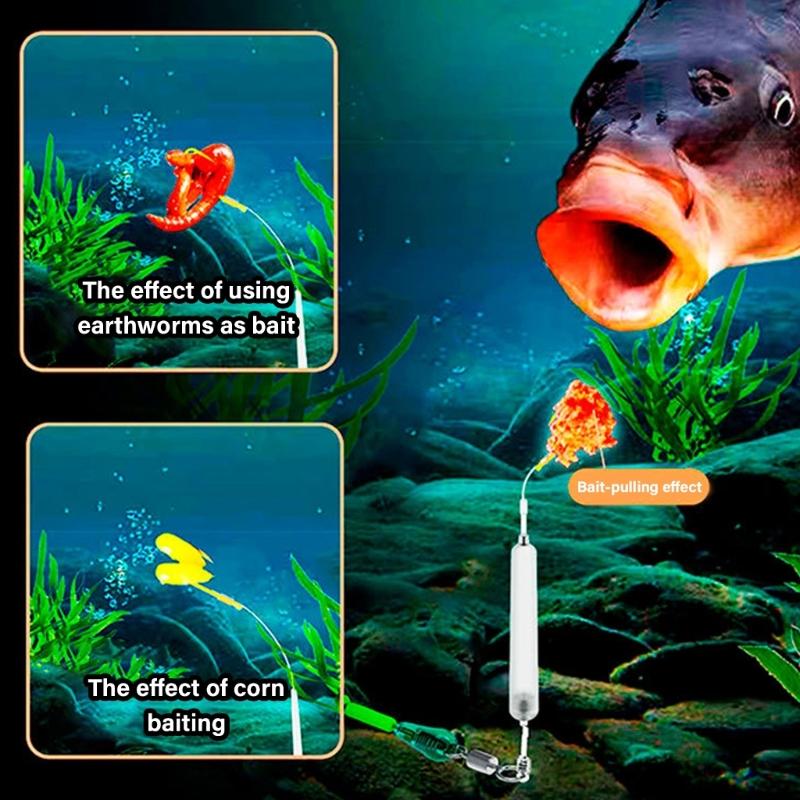 Anti Bottom Carp Rigs Fishing Lures Fishing Tackle Accessory Ready To Use Suspension Fishing Hair Rigs Hook Barbed Hook