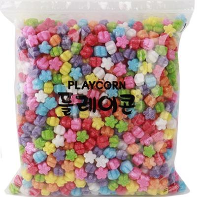Refil de material para fazer flores Playcon, formato de flor, conjunto com 800 peças, misto, 1 conjunto, suprimentos de brinquedos coreanos
