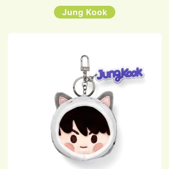 BTS კუნძული SEOM სახის გასაღების საკიდში