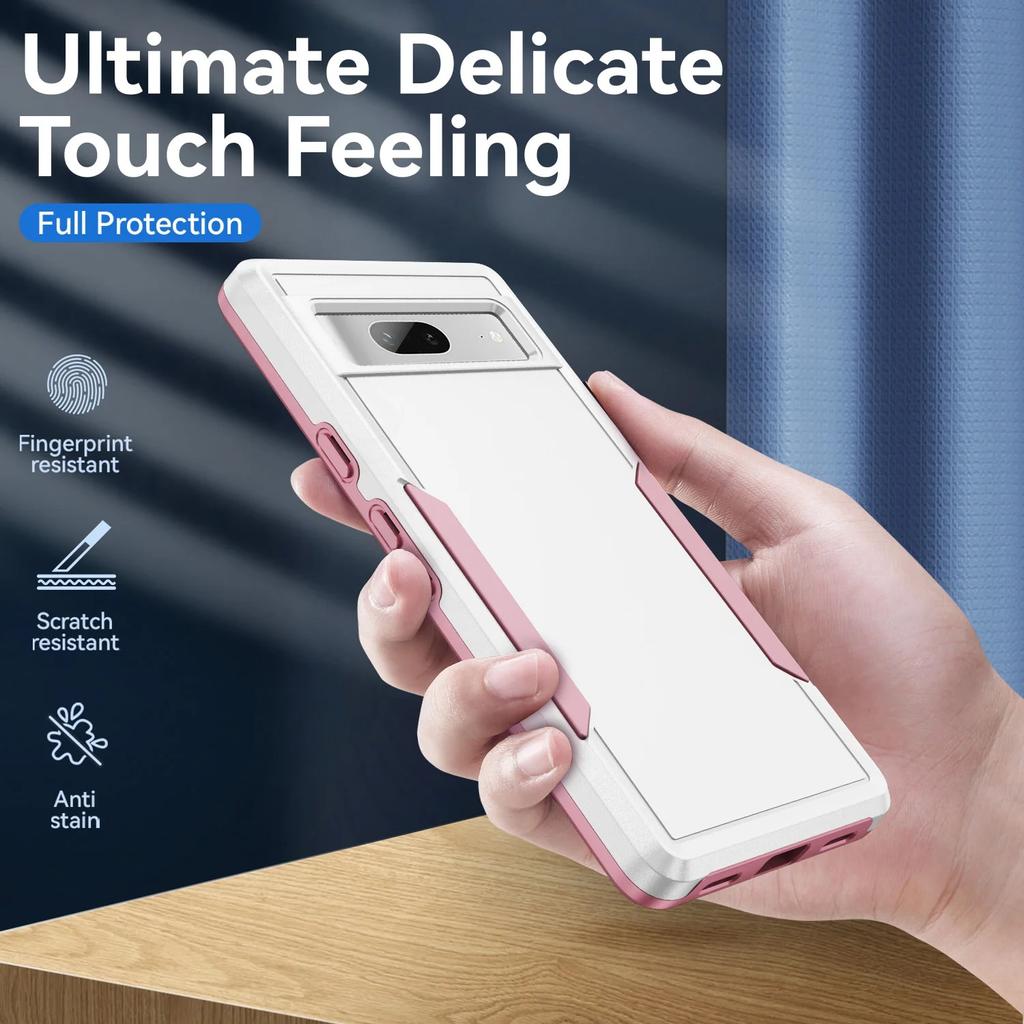 Anti-Schweiß-Hartschutztasche für Google Pixel 8 Pro Pixel8 Pixel6 Pixel7 Pixel 6A 7A 6 7 Pro Pixel6A Pixel7A Rückseite