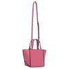 MICHAEL KORS Jordi Metal Pendant Tote Bag Tote Bag Shopping Bag Cowhide Shoulder Handbag Small Women's Rosewood Color