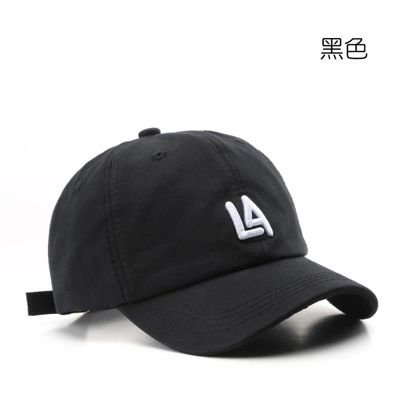 

Модная бейсбольная кепка с вышивкой, летняя уличная регулируемая шляпа в стиле хип-хоп, шляпа Snapback с костями adjustable чёрный