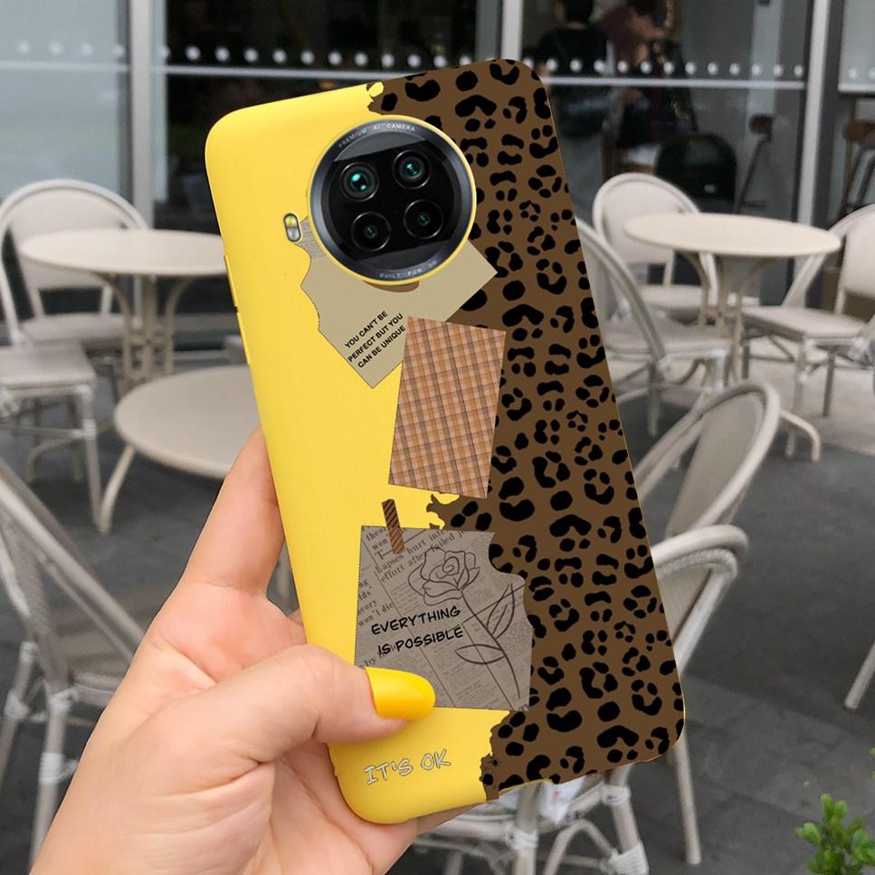 ForXiaomi Mi 10T Lite Case Cute Cartoon Cat Painted TPU Silicone Back Cover For Xiaomi Mi 10T Lite 5G 10Tlite Phone Case Funda