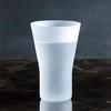Wired Beans Eternal Sake Tumbler, Usubluffed Japanese Sake Glass, 130ml, Comes in a Japanese Cedar Box (Frosted)